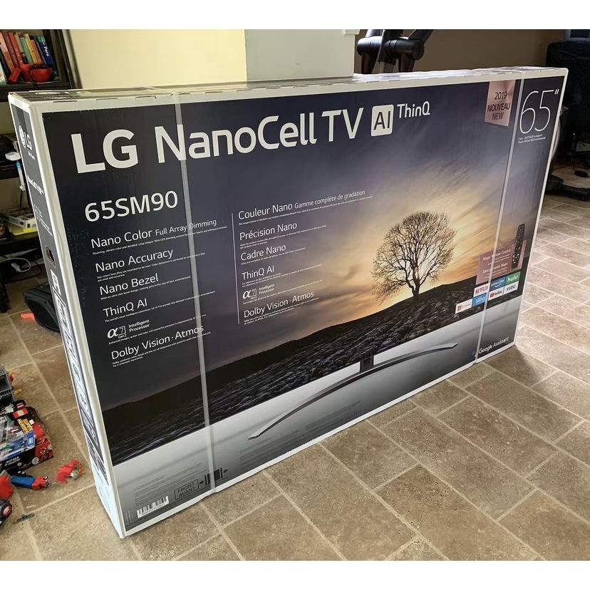 Lg nano 866na 65" 4k nanocell smart tv-dark steel silver