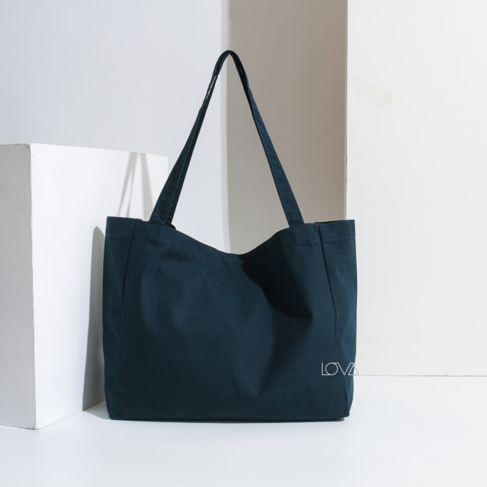 Lova.id WOMENS BAG - OENI - กระเป๋าโท้ทผู้หญิง - สีกรมท่า LAST IMPORTED WOMENS BAG SMALL SCHOOL BACK