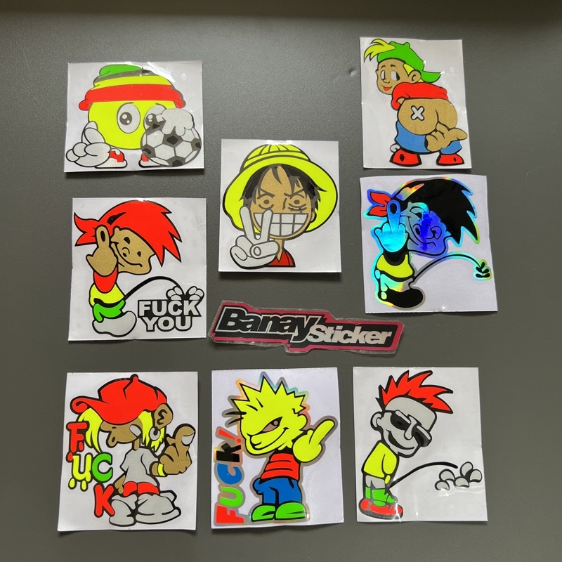 สติ๊กเกอร์ตัด DAD BOY ONE PIEC