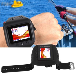 Fishi Fish Depth Finder นาฬิกาอัจฉริยะไร้สาย Hd แบบพกพา สําหรับตกปลา Eu 100‐240V