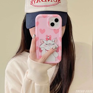 เคสซิลิโคนนิ่ม ลายการ์ตูนแมวน่ารัก สําหรับ iPhone 14 13 12 11 Pro Max 14 Plus