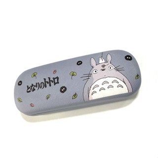 กล่องแว่นตา  ลายการ์ตูน  น่ารัก  ลาย  TOTORO BK  ลายใหม่  สีเทาเข้ม  (Glasses case) น่ารัก น่าใช้งาน  BY PMYL SHOP