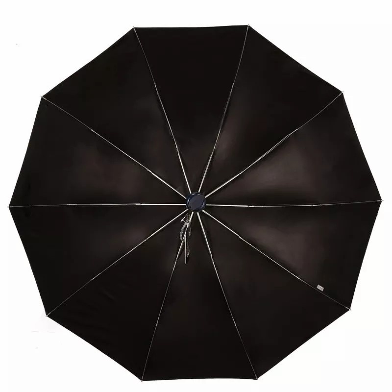 GPSDD ร่มพับกันยูวี แสงไม่ทะลุ ขนาดใหญ่ 1.3 เมตร เลือกสีได้ เคลือบสารป้องกันรังสี UV ร่มกันยูวี ร่มกันฝน ร่มพับ - รูปที่ 2