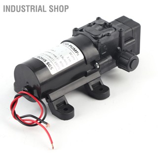 Industrial Shop ปั๊มน้ําไดอะแฟรม Dc 24V 80W 5.5 ลิตร ต่อนาที พร้อมสวิตช์แรงดันอัตโนมัติ