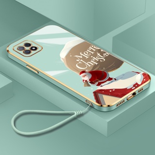 เคสโทรศัพท์มือถือแบบนิ่ม ลายคริสต์มาส หรูหรา สําหรับ oppo a72 a73 f17 a74 f19 f19s a95 reno 6 lite a74 a54 a76 a36 a96 a83 2020