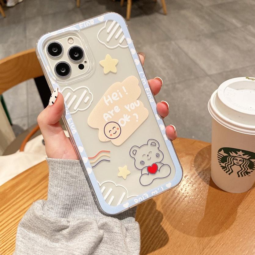 ส่งโดยตรง Softcase Bear Samsung A23 A13 A33 A53 A03 A01 A01 CORE A02 A02S A03S A12 A22 A32 A52 A73 A