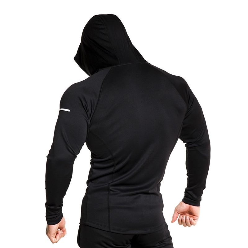 Gym Hoodies for Men Bodybuilding Hoodies Muscles Workout Sweatshirt Fitness Pullover #3