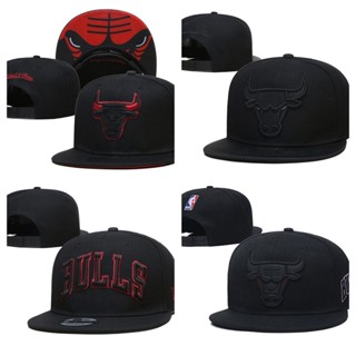 N-b-a หมวกแก๊ป หมวกบาสเก็ตบอล ลาย Chicago Bulls สไตล์ฮิปฮอป B4P6