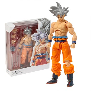 Shf โมเดลฟิกเกอร์ PVC ดราก้อนบอล Super Son Goku Ultra Instinc ของเล่นสะสม สําหรับเด็ก