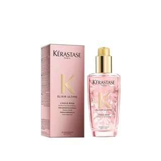 Kerastase Elixir Ultime LHuile Rose Radiance Sublimating Oil 100ml. ออยบำรุงเส้นผมทำสี