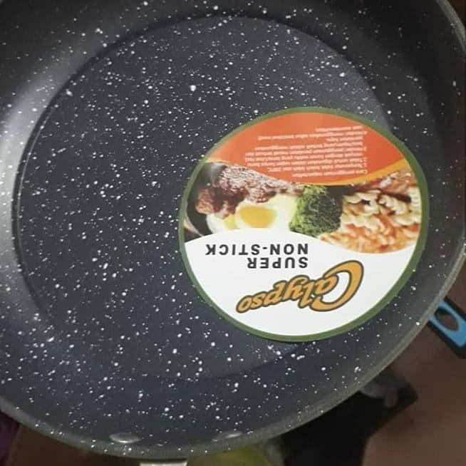 Hot [WAJAN CALYPSO] น้ํามันป้องกันติดพร้อมทอด WOK FRYPAN 20 22 24 CM CALYPSO