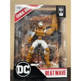 [Ready stock] Mcfarlane  DC DIRECT 7IN FIGURE WITH COMIC - THE FLASH WV2 HEATWAVE