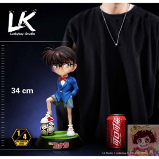 LK Studio - Detective Conan 2.0 Edogawa Konan Football Ver. Scale 1/4 ยอดนักสืบจิ๋วโคนัน เอโดงาวะ โคนัน คุโด้ ชินอิจิ