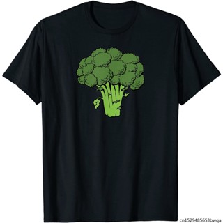 ขายดี!ขายดี เสื้อยืด พิมพ์ลายกราฟฟิคผัก Broccoli Is Life KKgdge52NLmeji65S-5XL