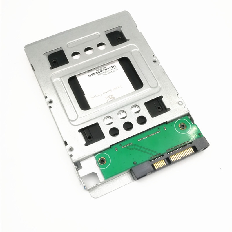 อะแดปเตอร์แปลงถาดฮาร์ดไดรฟ์ SAS HDD SSD เป็น 3.5 นิ้ว 2.5 นิ้ว 654540-001 แท่นวาง #7