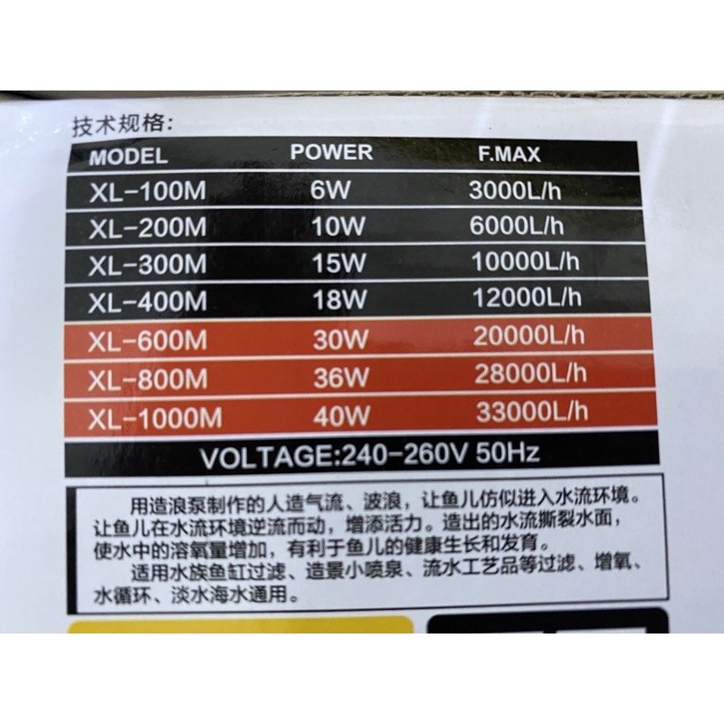 XIXONG NEW MODEL Wave Maker Aquarium Circulation Flow Pump Wavemaker ราคา ถูกที่สุด ดีลบีเคเค แกลเลอรีภาพที่ 9