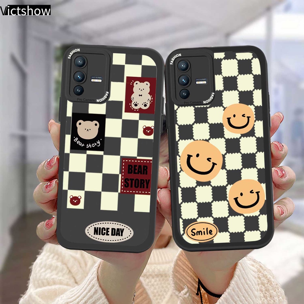 เคส Realme C15 C11 2021 C21Y C21 C25 C20 C12 C3 C25S 5 5S 5i 6i C17 7i C1 C25Y C2 C3i C20A Narzo 20 10 10A 20A 30A แฮปปี้กับใบหน้ายิ้มแย้มของซิลิโคน เคสโทรศัพท์มือถือ