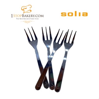 Solia CS50725 Silver Metallized Mini Fork 100 mm., 4", 250pc ราคา 975 บาท