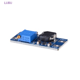 Lubu MT3608 โมดูลพาวเวอร์ซัพพลาย DC-DC 2V-24V เป็น 5 9 12 28V ปรับได้