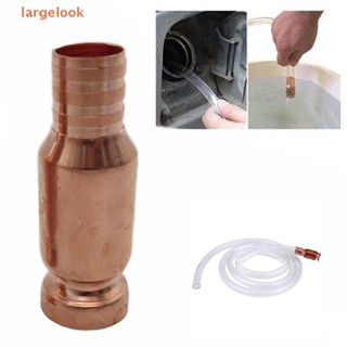 [largelook] 1 PC 19mm Copper Siphon Liquid Transfer Pump Self-priming Siphon Connector