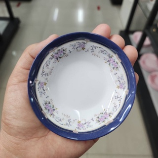 1ชิ้นถ้วยน้ำจิ้มทรงตื้นกว้าง3.5นิ้ว ลายลิตเติ้ลบูเก้