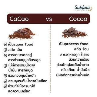 ผงคาเคา เกรดพรีเมี่ยม sukkaii 70g