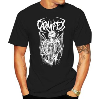 เสื้อสีขาว Carnifex Riddick Menเสื้อยืดสีดําแฟชั่นใหม่บุรุษแขนสั้นเสื้อยืดผ้าฝ้ายเสื้อยืด