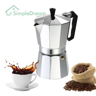 เครื่องชงกาแฟเอสเพรสโซ่มอคค่า เครื่องชงกาแฟเอสเพรสโซ่ หม้อต้มกาแฟสด coffee pot sim6