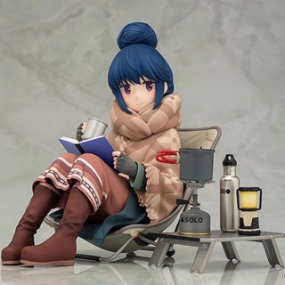 ฟิกเกอร์ Yuru Camp Shima Rin PVC ขนาด 12 ซม.