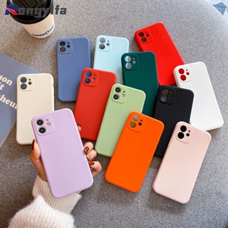 เคสโทรศัพท์ซิลิโคน TPU แบบนิ่ม ทรงสี่เหลี่ยม กันกระแทก สีแคนดี้ สําหรับ OPPO Reno 8 4G 7 4G 5G 8Z 7Z 8 7 Lite 5G 3 3 Pro 4G