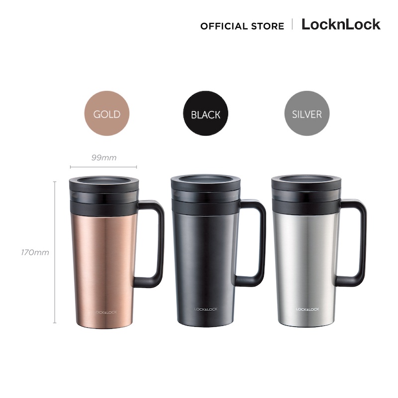 LocknLock แก้วกาแฟพร้อมที่กรอง Coffee Filter Mug ความจุ 580 ml. รุ่น ...
