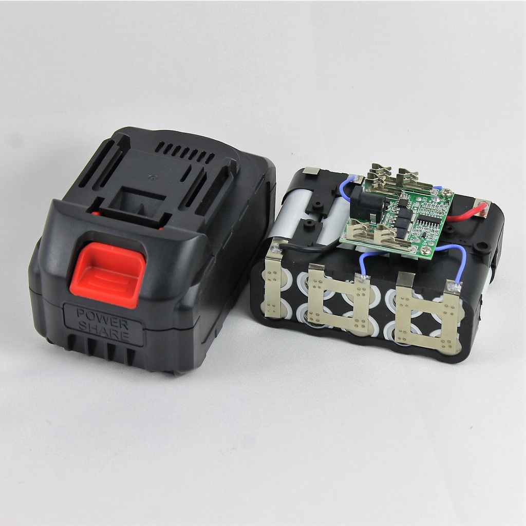 แบตเตอรี่ 18v. 21V. เครื่องมือไร้สาย ความจุเต็ม เซลแบตคุณภาพดี Bl1850 Bl1830 แบตสว่าน แบตเครื่องมือจีน แบตทรง Makita - รูปที่ 2