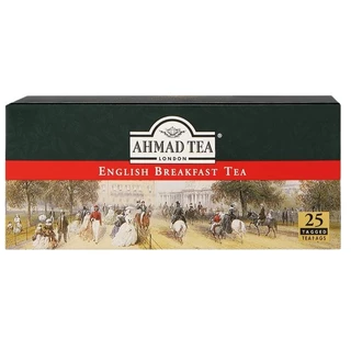 ชา Ahmad Tea ชาแท้จากอังกฤษ (บรรจุ 25 ซอง/100 ซอง) Earl Grey / Jasmine Green Tea / English Breakfast /Green Tea/ Detox