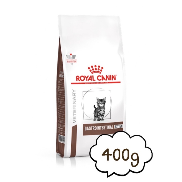 Royal Canin Gastrointestinal Kitten อาหารรักษาโรคทางเดินอาหารสำหรับลูกแมว ขนาด 400g.