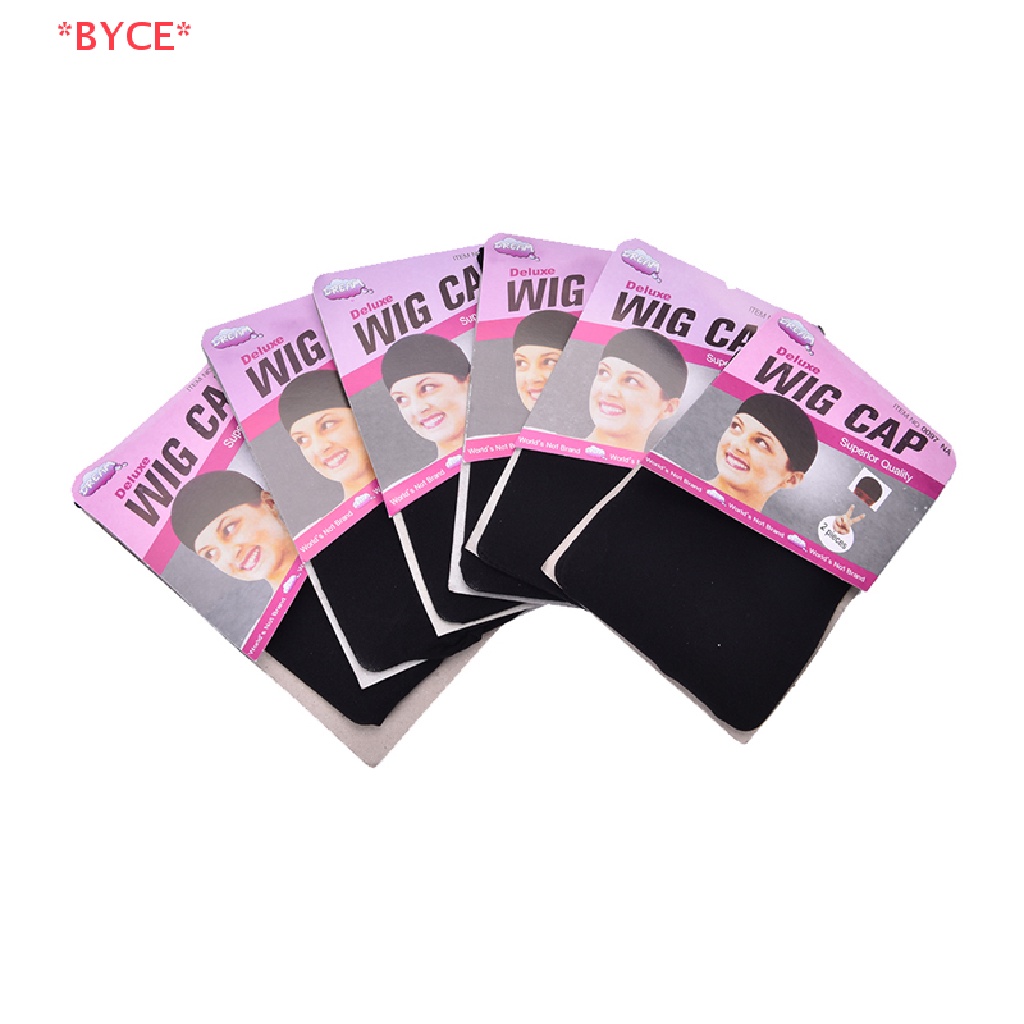 BYCE> Quality Deluxe Wig Cap Hair Net For Weave Hair Wig Nets Stretch Mesh Wig Cap new