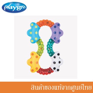 Playgro ของเล่นเด็ก ยางกัด เขย่ามีเสียง Click and Twist Rattle PG-83192