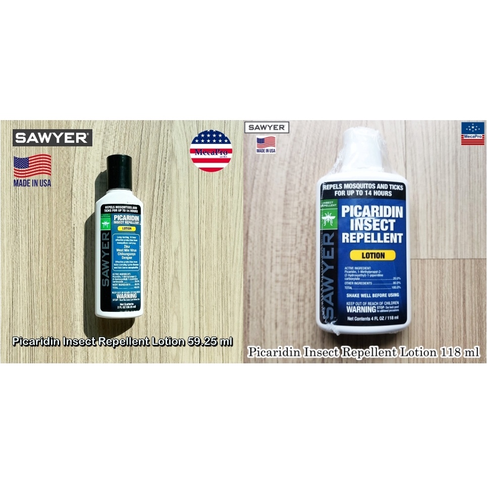 Sawyer® Picaridin Insect Repellent Lotion 59.25 Or 118 ml โลชั่นกันแมลง ไล่แมลง ยุง