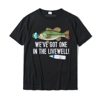 เสื้อยืดชาย เราได้ var olanı LIVEWELL! Ebeveynler gebelik TShirt noel günü Retro erkek T Shirt pamuklu üst giyim Tees kl