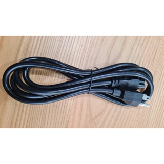 คุณภาพดี สาย AC Power Cord สำหรับ Adapter Notebook สายกลม แบบ 3 รู หัวปลั๊ก 3 ขามีกราวน์