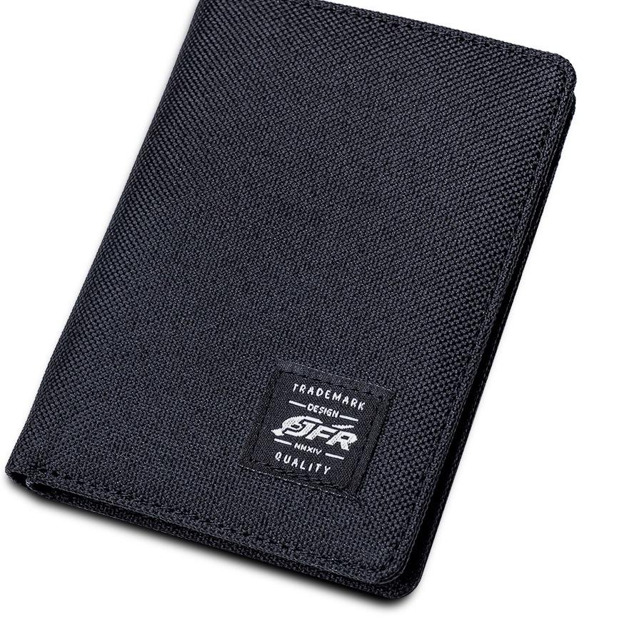 Limited [myDaily.id] JFR Canvas Mens Wallet Canvas 3/4 Fold Wallet - JP11