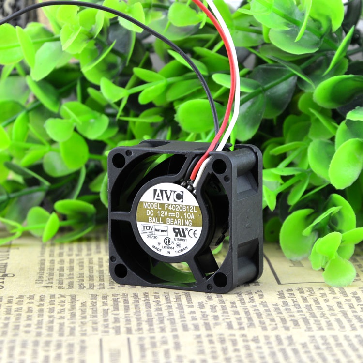 YTH F4020B12L 12V 0.10A 4CM 4020 3WIRES BALL SERVER FAN