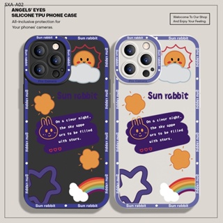 Compatible With Samsung Galaxy A02 A03 A03S A04S A13 A21S 4G 5G เคสซัมซุง สำหรับ Case Cartoon Sun Rabbit เคส เคสโทรศัพท์ เคสมือถือ Cover Soft Cases