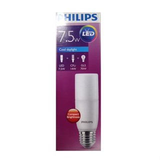 หลอด LED STICK 7.5 วัตต์ COOLDAYLIGHT E27 PHILIPS