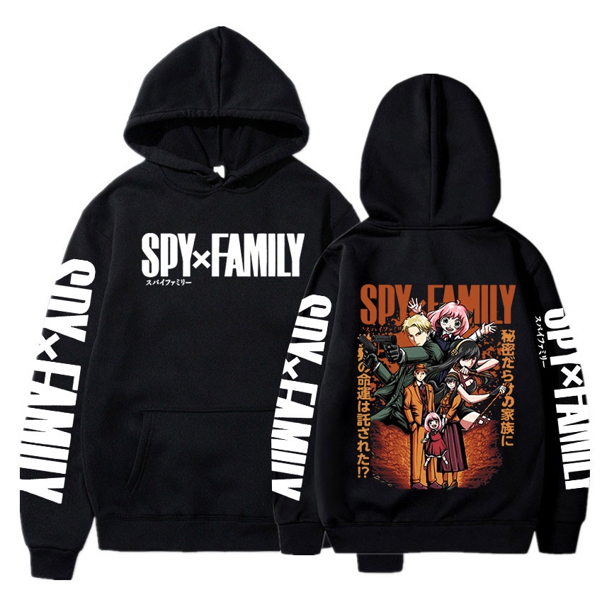 Spy X Family Anya Forger Yor Forger Loid Forger Bond Forger Anime Graphics Hoodies
