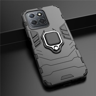 เคส Honor X6 ฮาร์ดเคสกันกระแทกเคสโทรศัพท์ Hybrid Armor Shockproof Ring Case Honor X6 HonorX6 Cover Stand