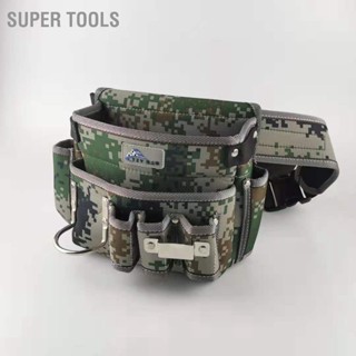 กระเป๋าคาดเอว ผ้าออกซ์ฟอร์ด อเนกประสงค์ พร้อมเข็มขัด สําหรับซ่อมแซม Super Tools~