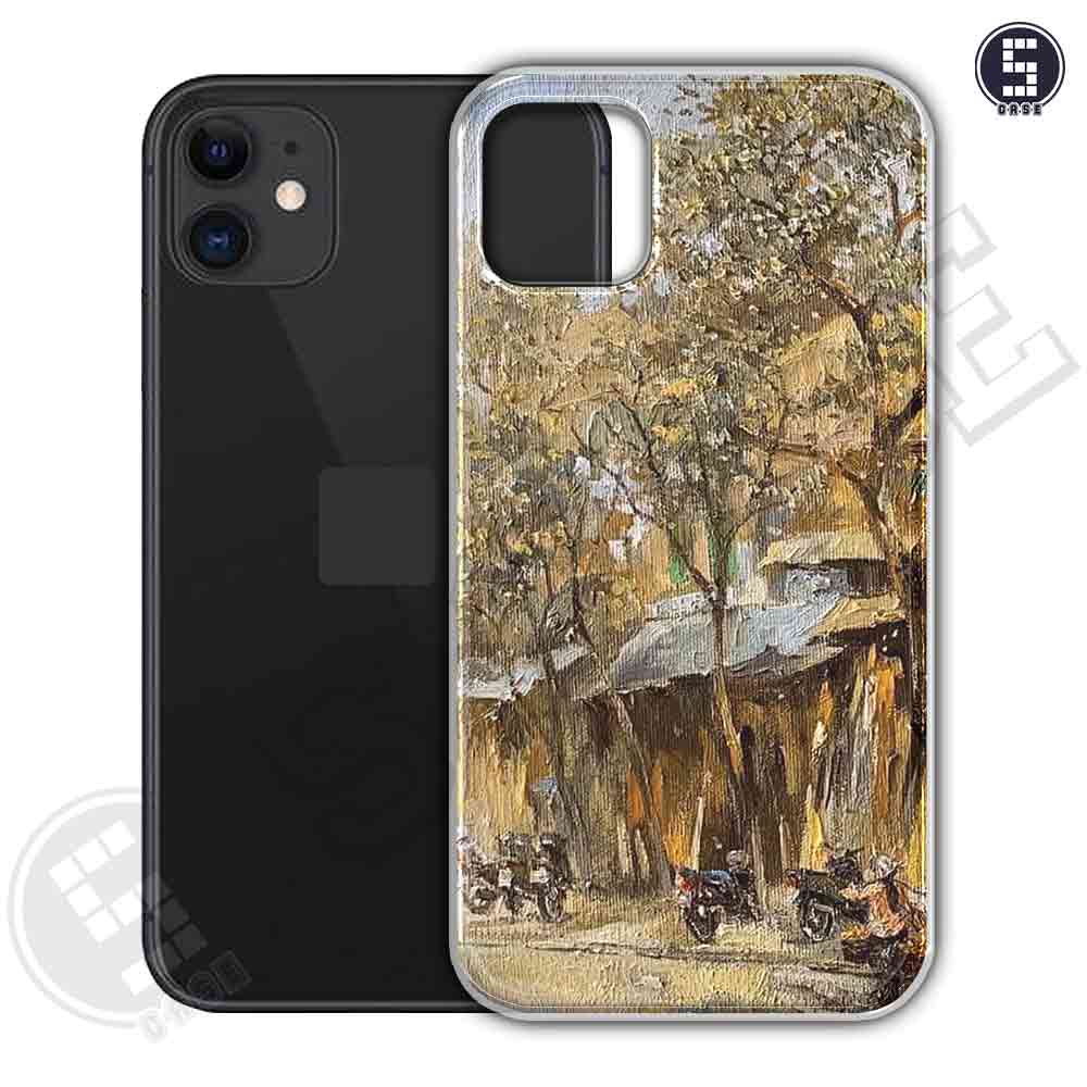 เคสสําหรับ iPhone 11/ 11 Pro/ 11 Pro Max ยืดหยุ่นคอลเลกชัน 14 Old Town น้ํามันทาสี A1201-A1202-A1203