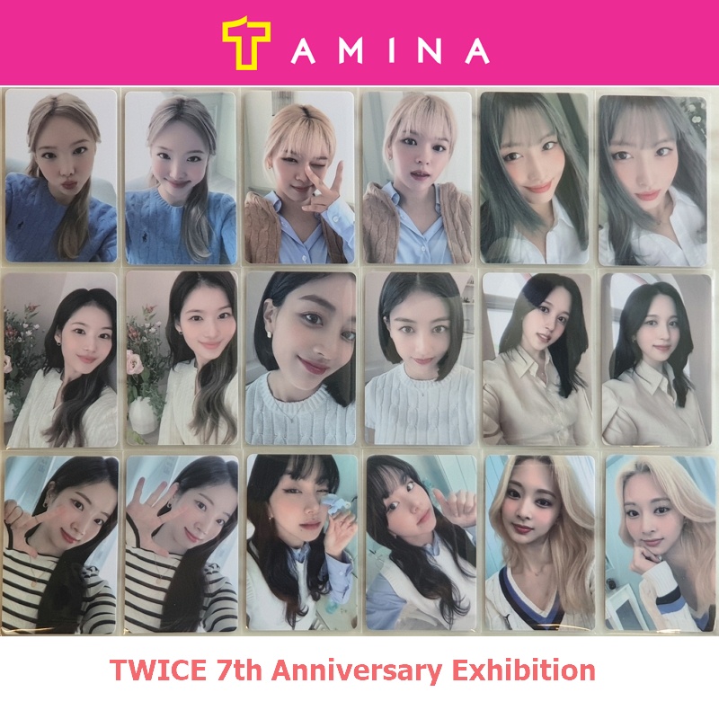 TWICE 7th Anniversary Exhibition Lucky Draw Photocard