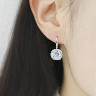 Enclair เครื่องประดับ LUCY ROUND EARRINGS ER79 จากเกาหลี