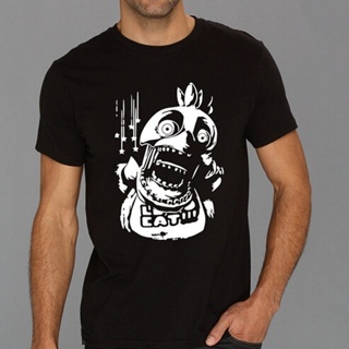 เสื้อยืดคอกลม พิมพ์ลายการ์ตูน Five Nights At Freddy Horror น่ารัก สําหรับผู้ชาย